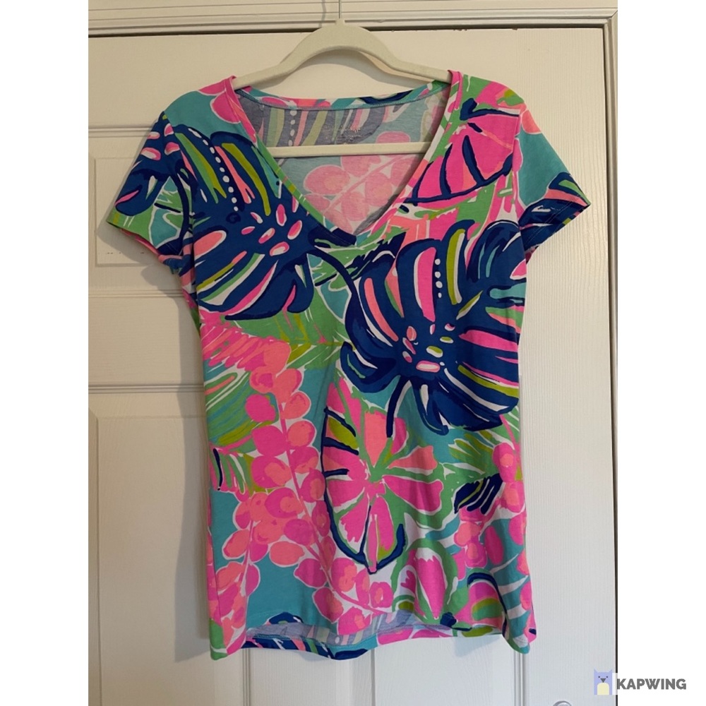 Lilly Pulitzer Michelle V-Neck Top